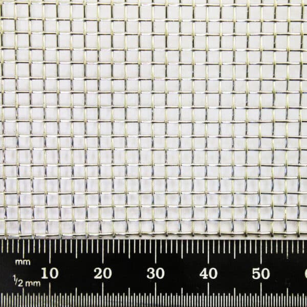 #10 Mesh - 1.98mm Aperture - 0.56mm Wire Diameter - SS430 Grade - Magnetic - Woven Wire Mesh