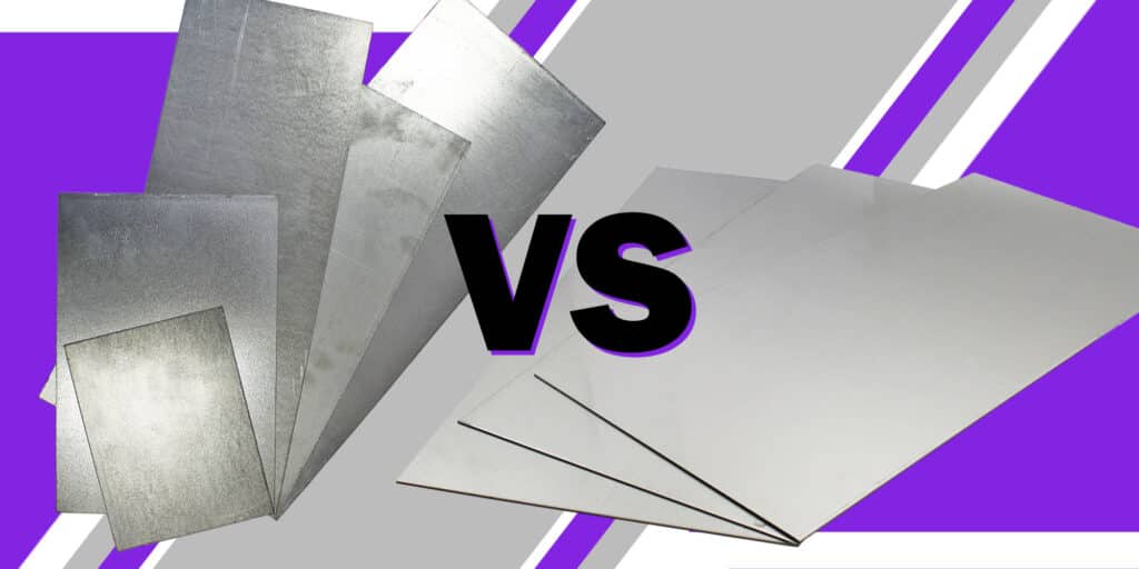 Stainless vs Galvanised Steel Banner